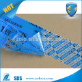 Customized logo print security void tape, tamper evident void tape